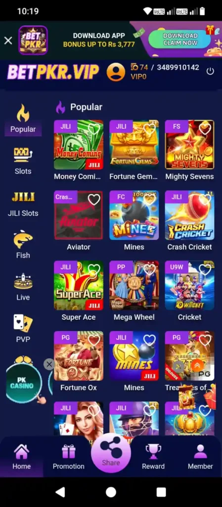 betpkr apk